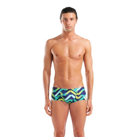 Arena Texture Swim Low Waist Short black-multi Heren