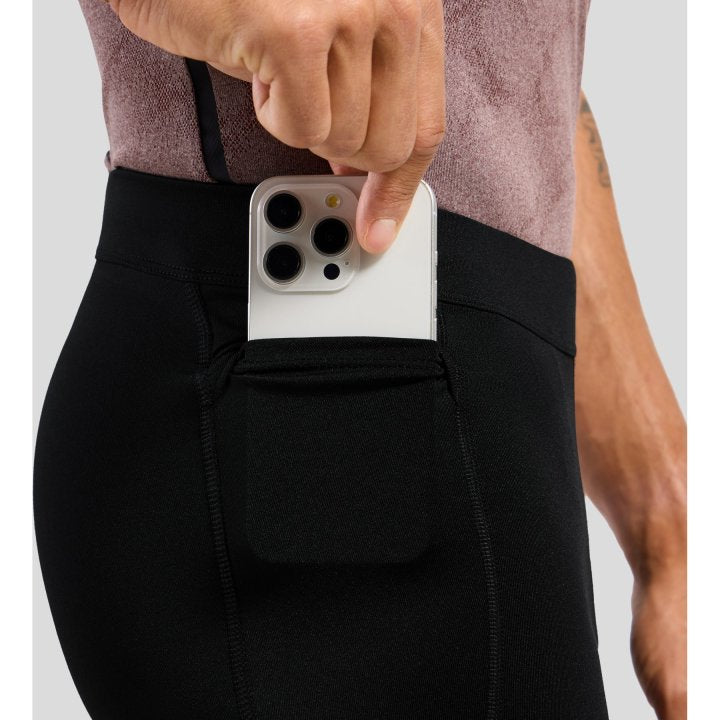 Odlo Hardloopbroek Essential Lang Heren - zwart