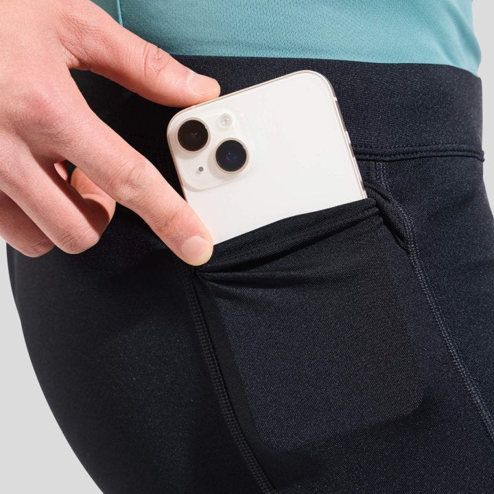 Odlo Hardloopbroek Essential Kort Heren - zwart