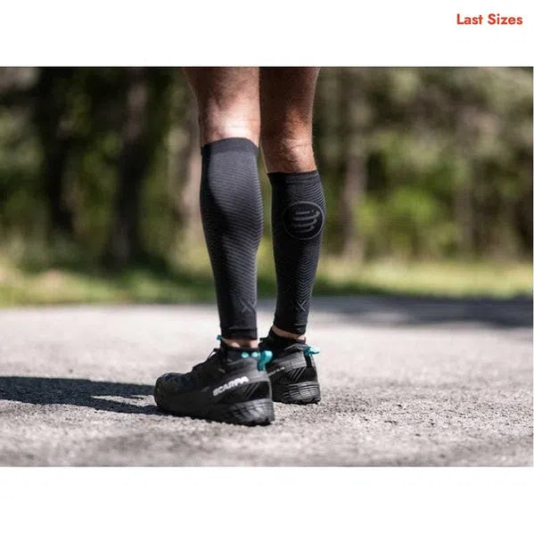 Compressport R2 Oxygen Compressiekous Black Edition Zwart