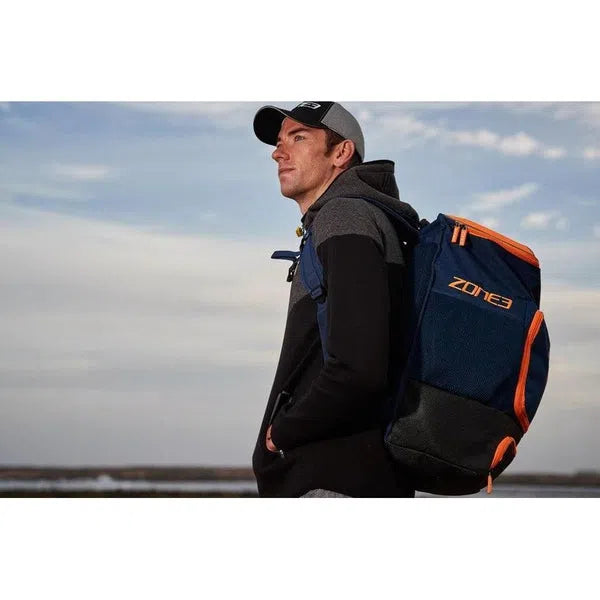 Zone3 Rucksack für Übergang - Blau / Orange