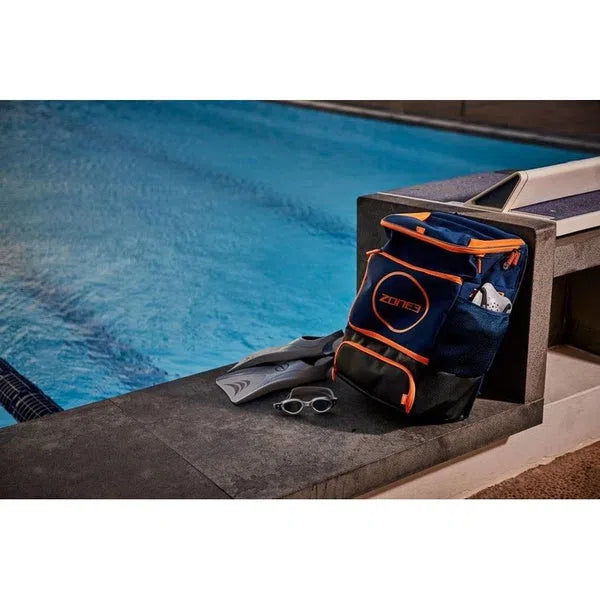 Zone3 Rucksack für Übergang - Blau / Orange