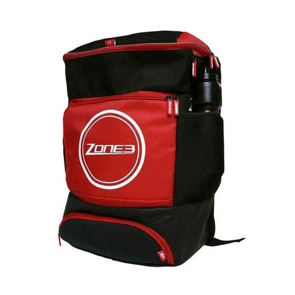 Zone3 Transition Rugtas - Zwart-Rood