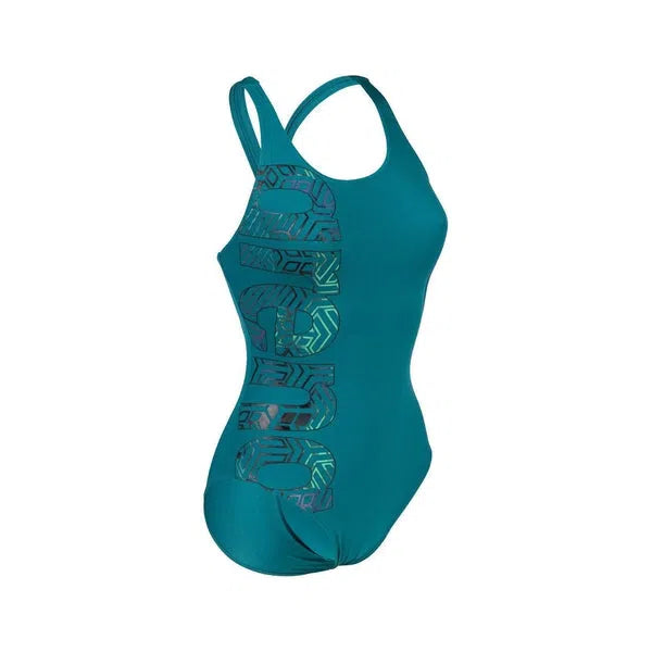 Arena Kikko Pro Swimsuit V Back Graphic Dames Badpak