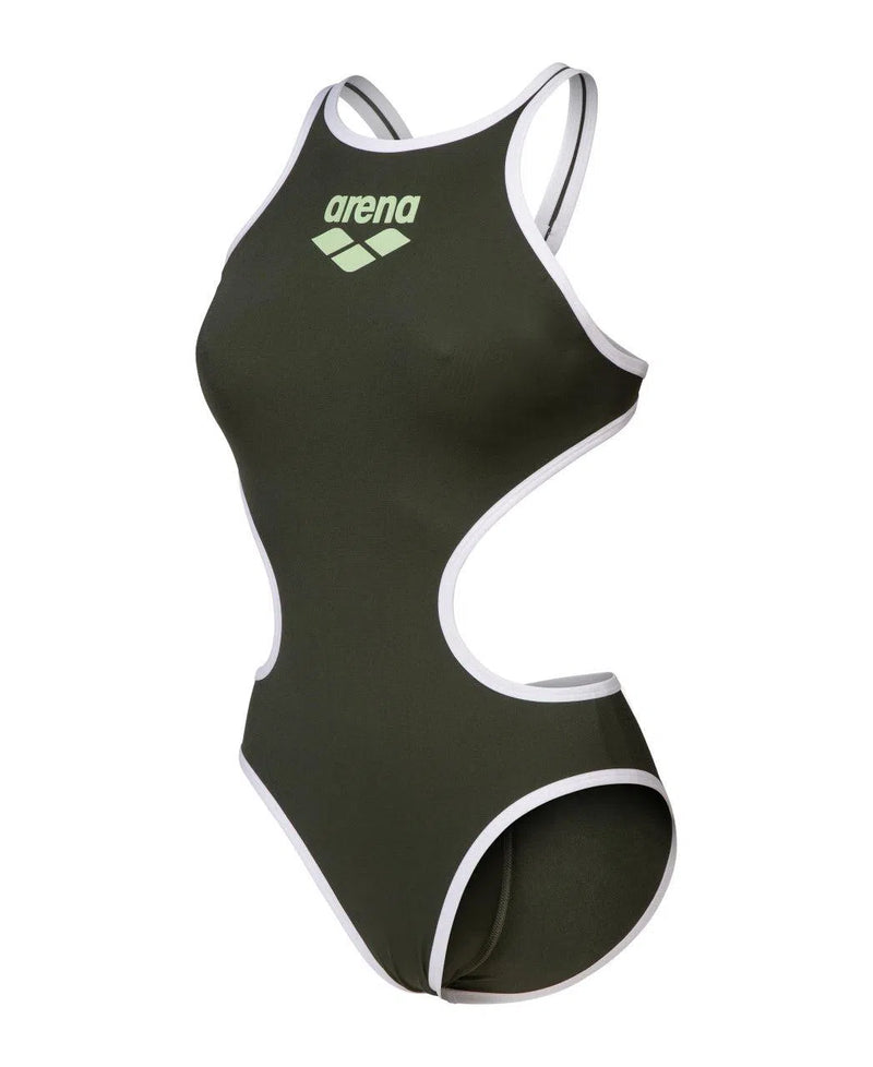 Arena One Biglogo One Piece Badpak Dames