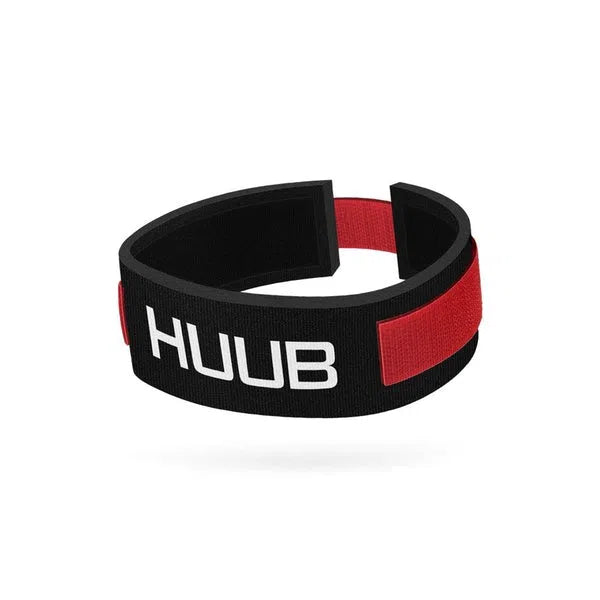 Huub Timing Chip Band schwarz/rot