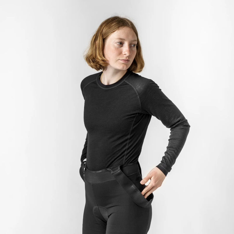 GripGrab Women's Merino Blend Thermal Long Sleeve Base Layer