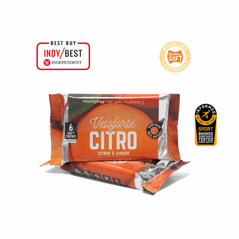 Veloforte Citrus and Ginger Citro Chews Doos