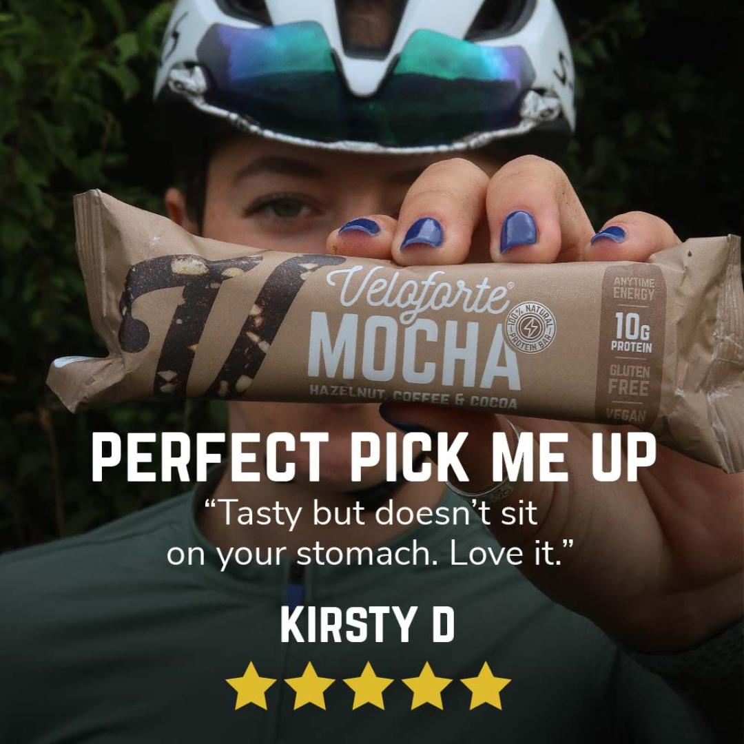 Veloforte Mocha Protein Herstelreep Doos (24 stuks)