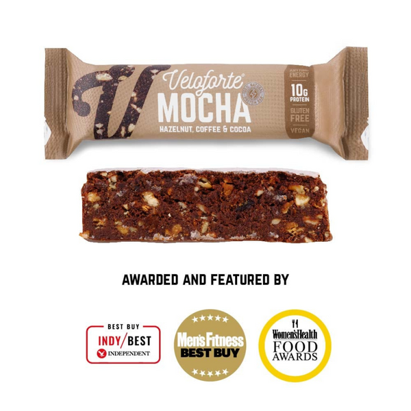 Veloforte Mocha Protein Herstelreep Doos (24 stuks)