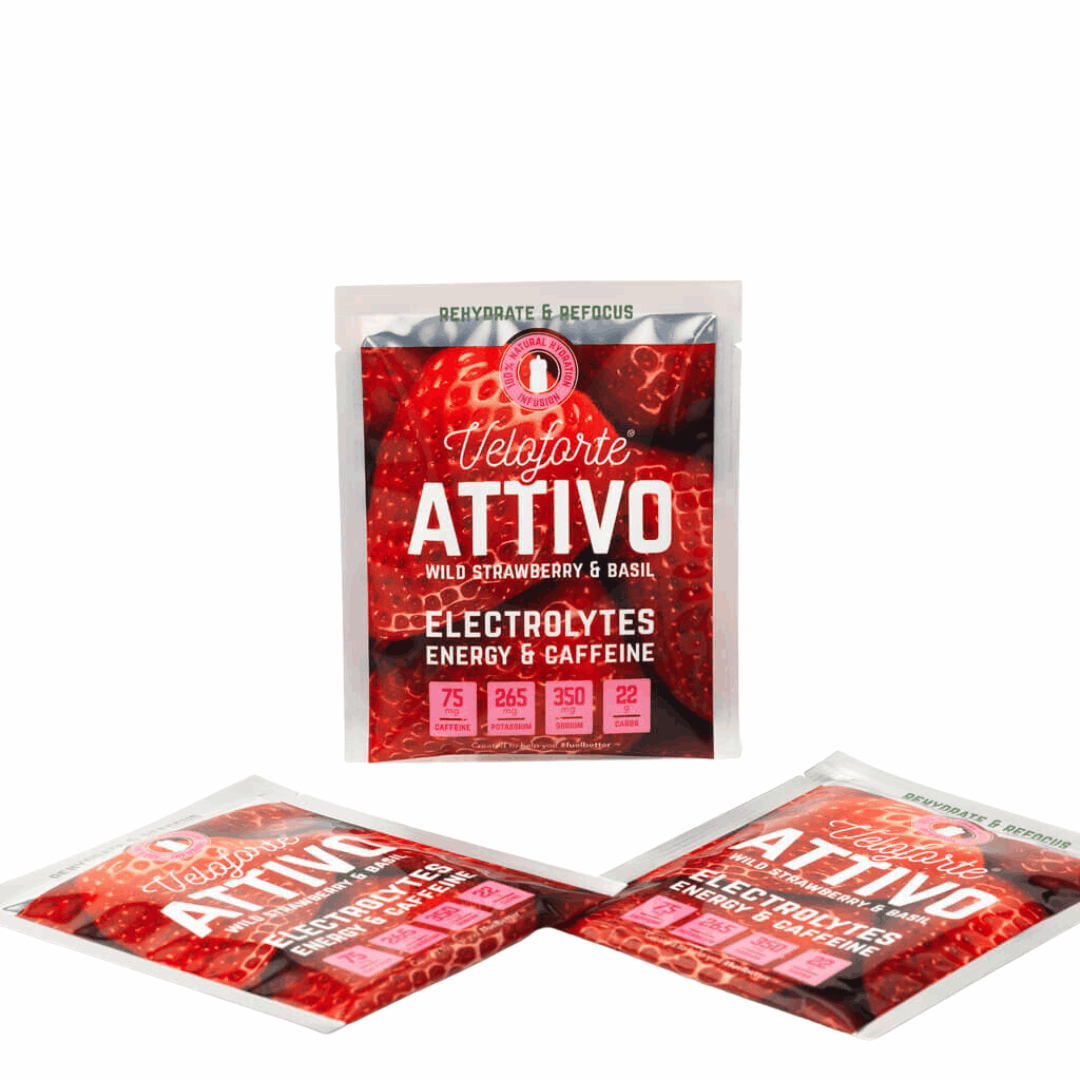 Veloforte Attivo Sportdrank met caffeine Doos